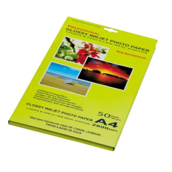 PAPEL FOTOG.IBICO A4 190GR X 50HJS(620191)
