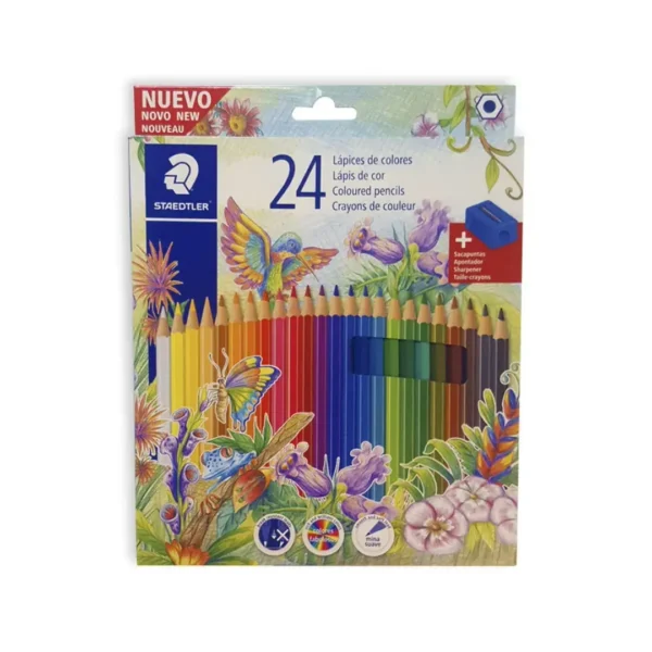 LAPICES STAEDTLER CARTON X 24 + SACAP.(143)