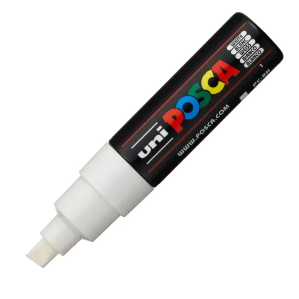 MARCADOR POSCA 8K P/CHANF.BLANCO