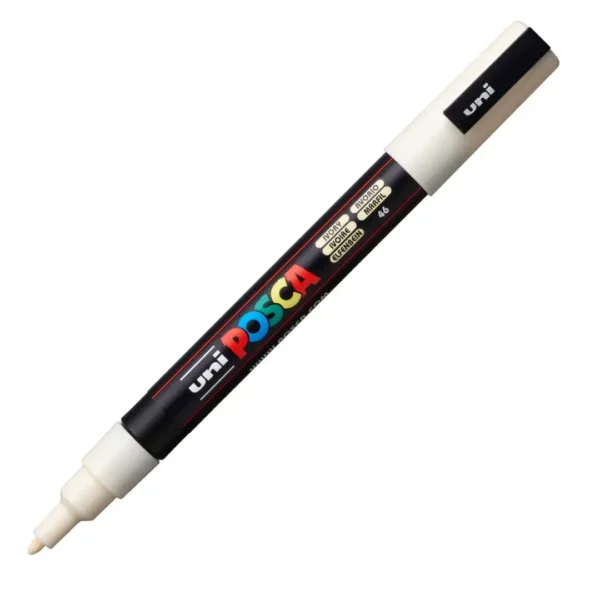 MARCADOR POSCA 3M P/MEDIA MARFIL