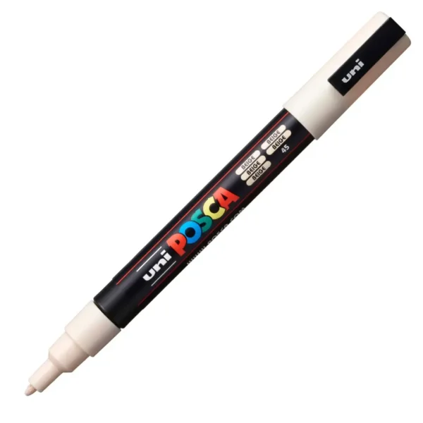 MARCADOR POSCA 3M P/MEDIA BEIGE