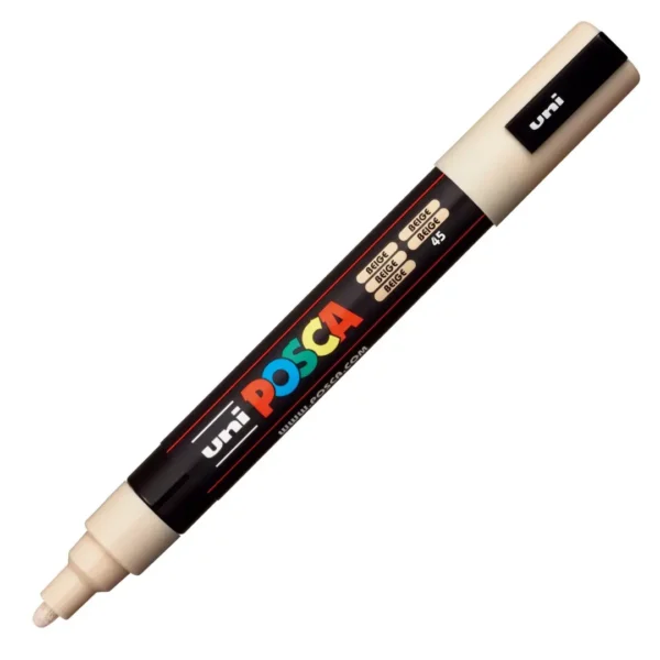MARCADOR POSCA 5M P/GRUESA BEIGE