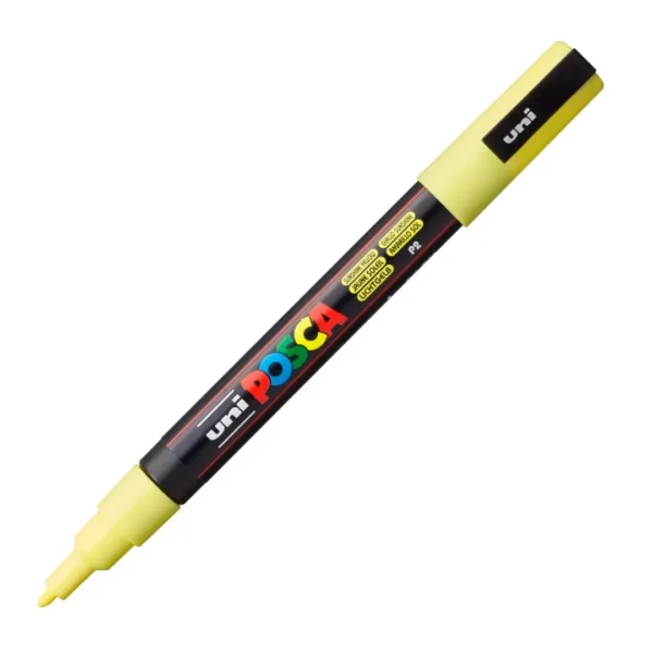 MARCADOR POSCA 3M P/MEDIA AMAR.SOL