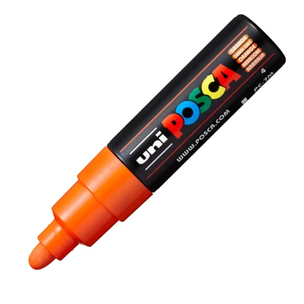 MARCADOR POSCA 7M NARANJA