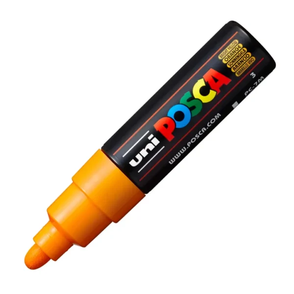 MARCADOR POSCA 7M NARANJA CL.