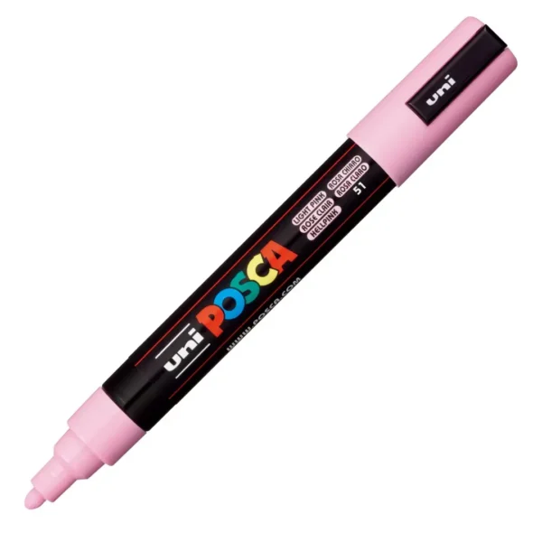 MARCADOR POSCA 5M P/GRUESA ROSA CL.