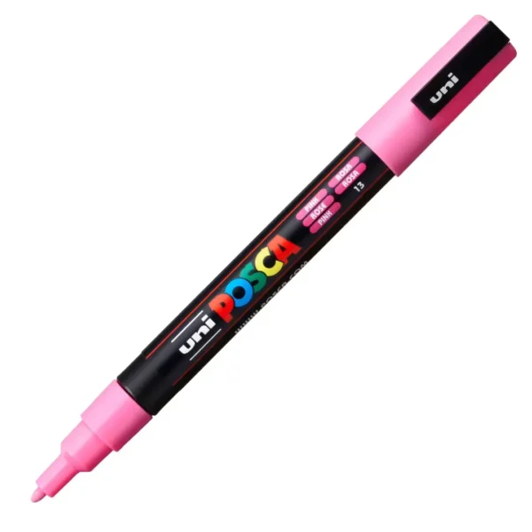 MARCADOR POSCA 3M P/MEDIA ROSA