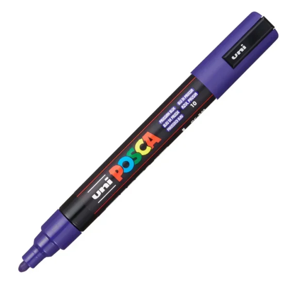 MARCADOR POSCA 5M P/GRUESA AZUL PRUSIA
