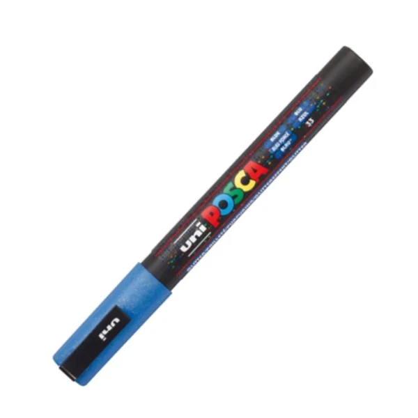 MARCADOR POSCA 3M P/MEDIA AZUL