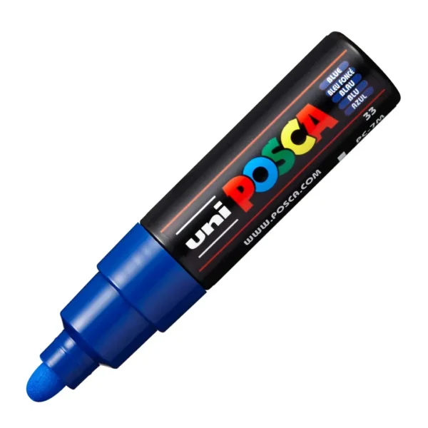MARCADOR POSCA 7M AZUL