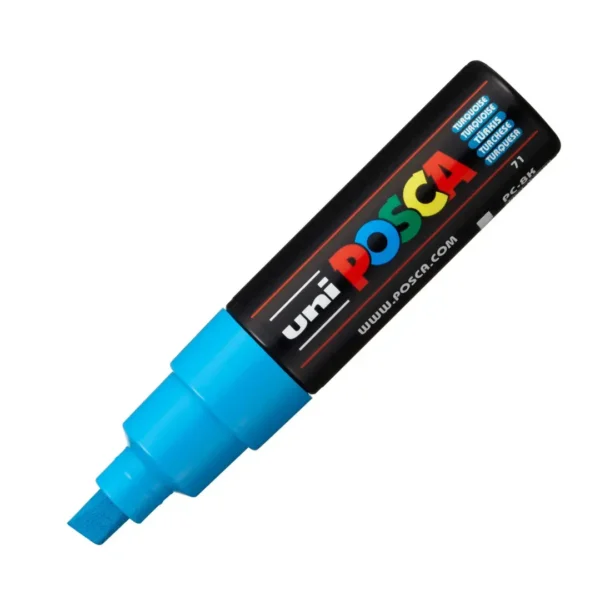 MARCADOR POSCA 8K P/CHANF.AZUL CL.