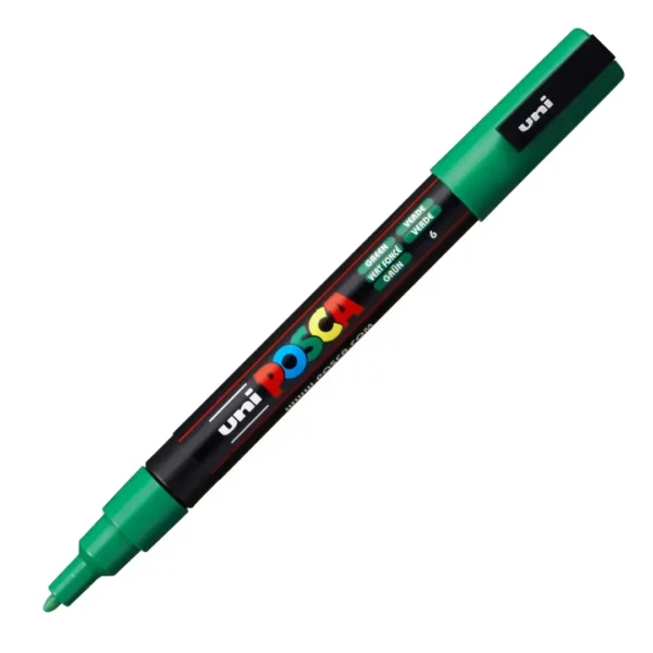 MARCADOR POSCA 3M P/MEDIA VERDE