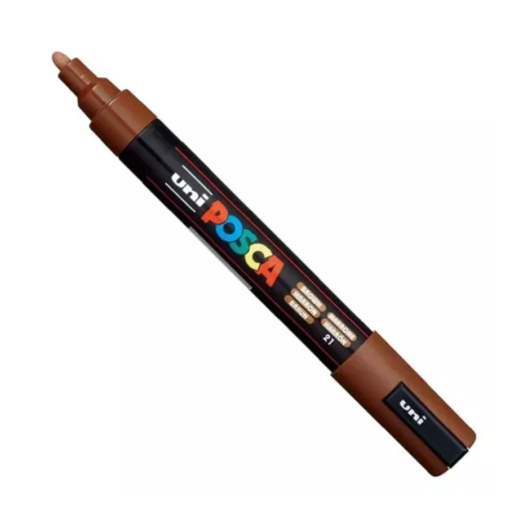 MARCADOR POSCA 5M P/GRUESA MARRON