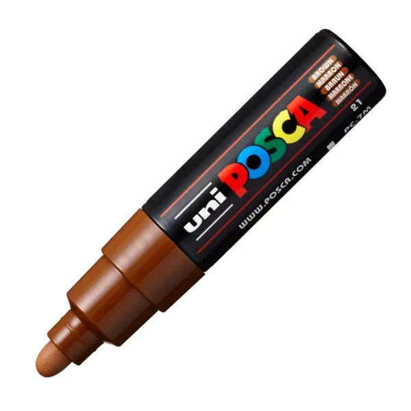 MARCADOR POSCA 7M MARRON