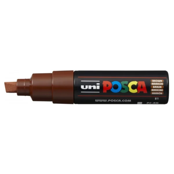 MARCADOR POSCA 8K P/CHANF.MARRON