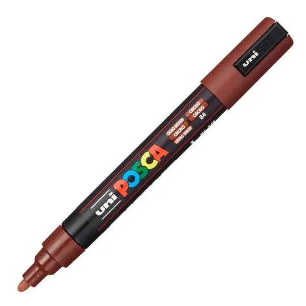 MARCADOR POSCA 5M P/GRUESA MARRON CACAO
