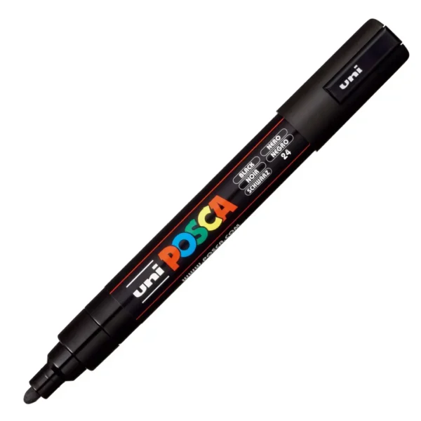 MARCADOR POSCA 5M P/GRUESA NEGRO