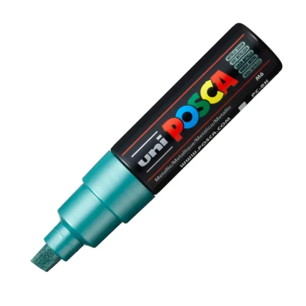 MARCADOR POSCA 8K P/CHANF.VERDE MET.