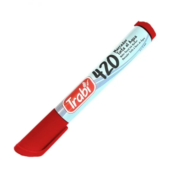 MARCADOR TRABI 420 P/RED.ROJO