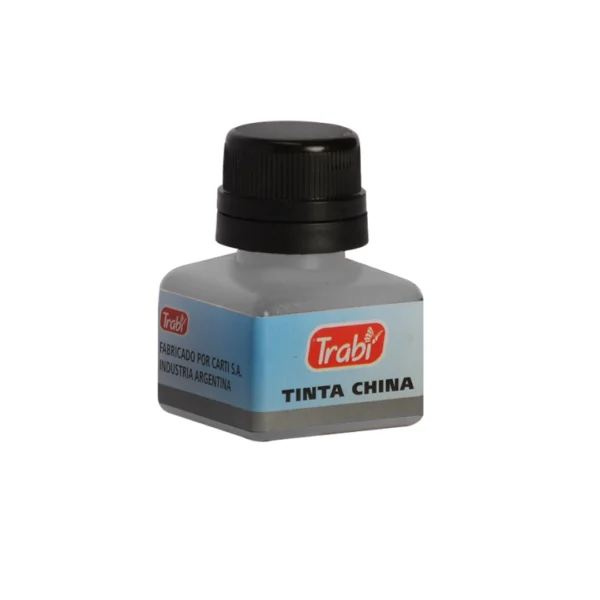 TINTA CHINA TRABI 15CM3 PLATA