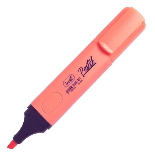 RESALTADOR TRABI H.TEXTER CHATO PASTEL CORAL