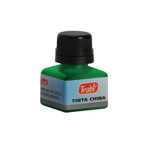 TINTA CHINA TRABI 15CM3 VERDE CL.