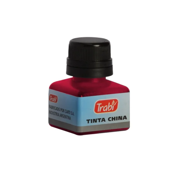 TINTA CHINA TRABI 15CM3 BERMELLON