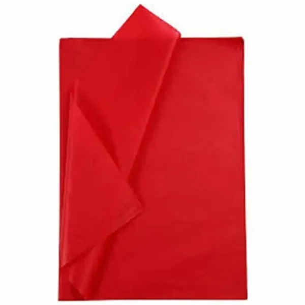 PLIEGO PAPEL SEDA 70X50 ROJO