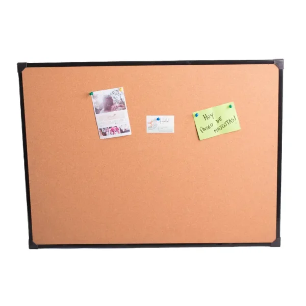 PIZARRA CORCHO ECOMUNDO M/MET.NEG.PREM.120X180