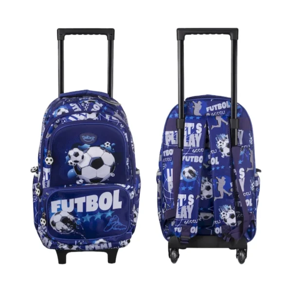 MOCHILA TALBOT C/CARRO FUTBOL 45CM (6752)