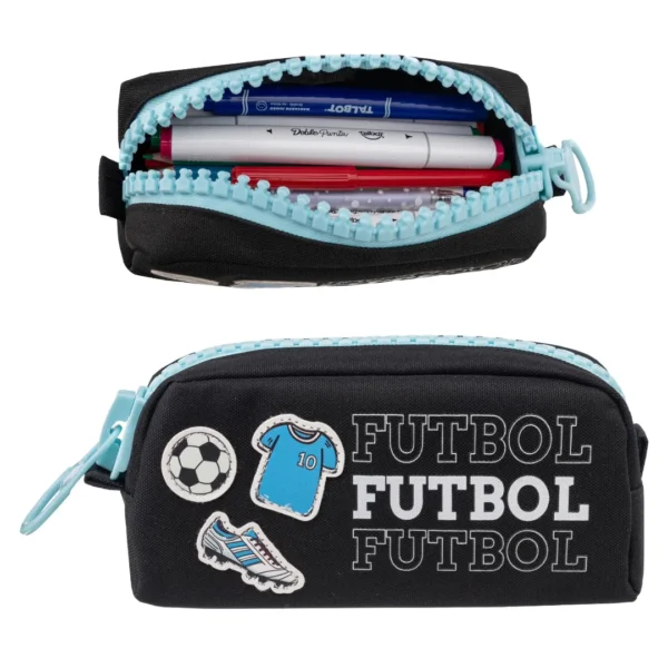 CARTUCHERA TALBOT ZIPPI FUTBOL 1 CIERRE(7358)