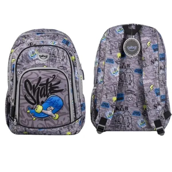 MOCHILA TALBOT ESPALDA PATINAR 45CM (6785)