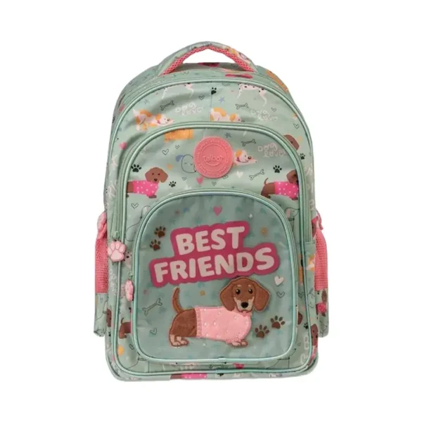 MOCHILA TALBOT ESPALDA SCHOOL SALCHICHA 46CM (7274)