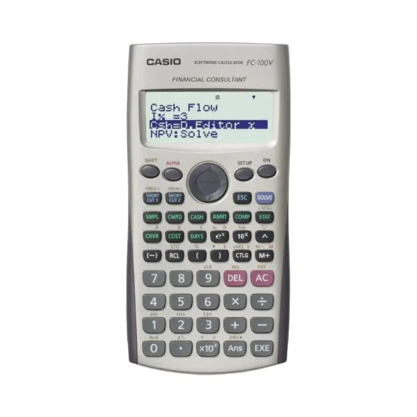 CALCULADORA CASIO FINANCIERA FC-100