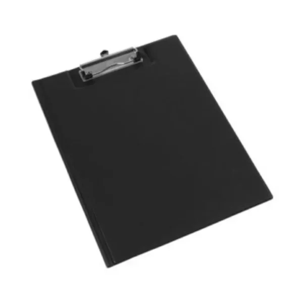 CARPETA CLINGSOR 83 T/ENC.A4 NEG.