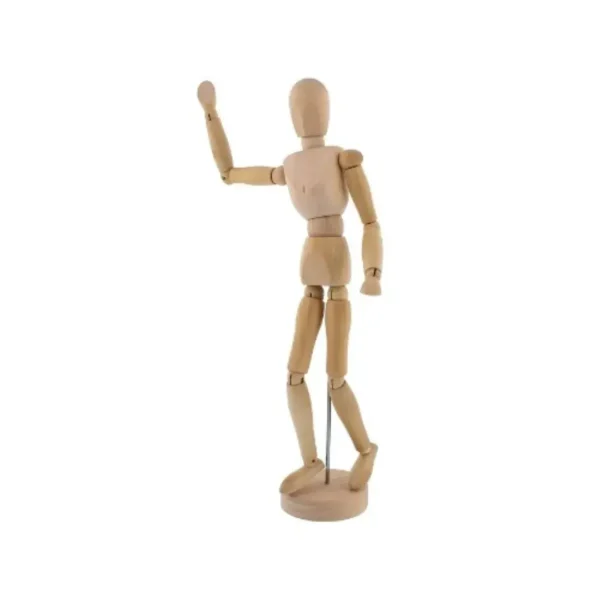 MUNECO ARTICULADO MDO 30CM MASC/FEM.(057122)