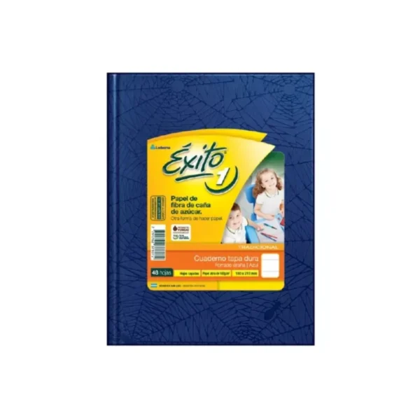 CUADERNO EXITO E1 ARANA 48H AZUL RAY