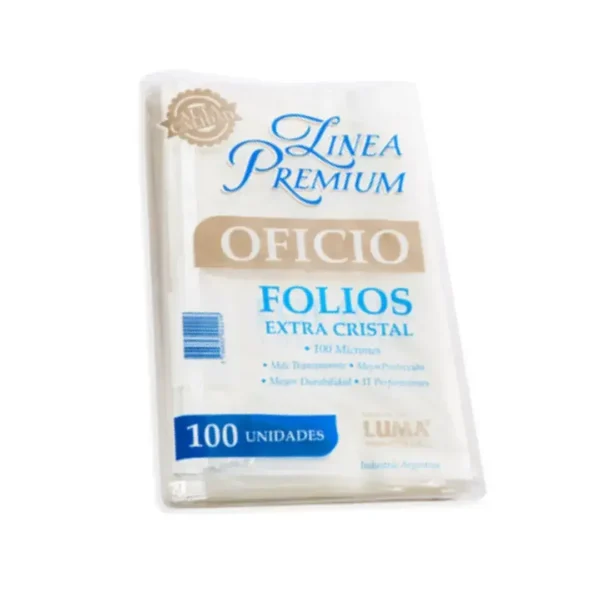FOLIOS LUMA PPP 100M OFICIO X 100