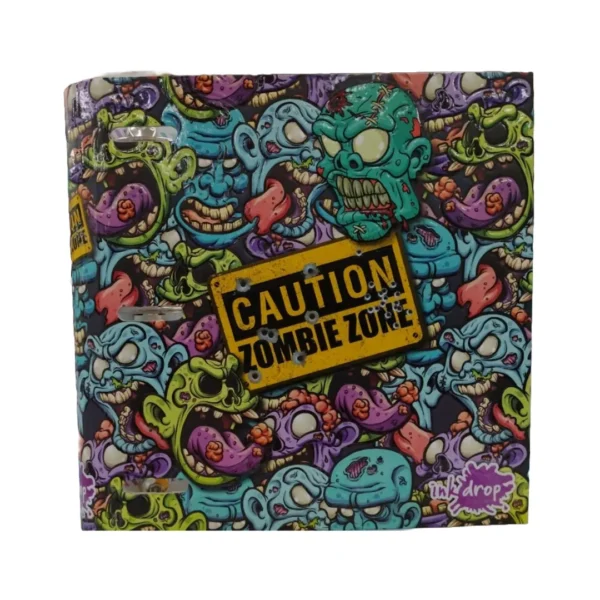CARPETA INKDROP ESC.3X40 ZOMBIES - Imagen 2